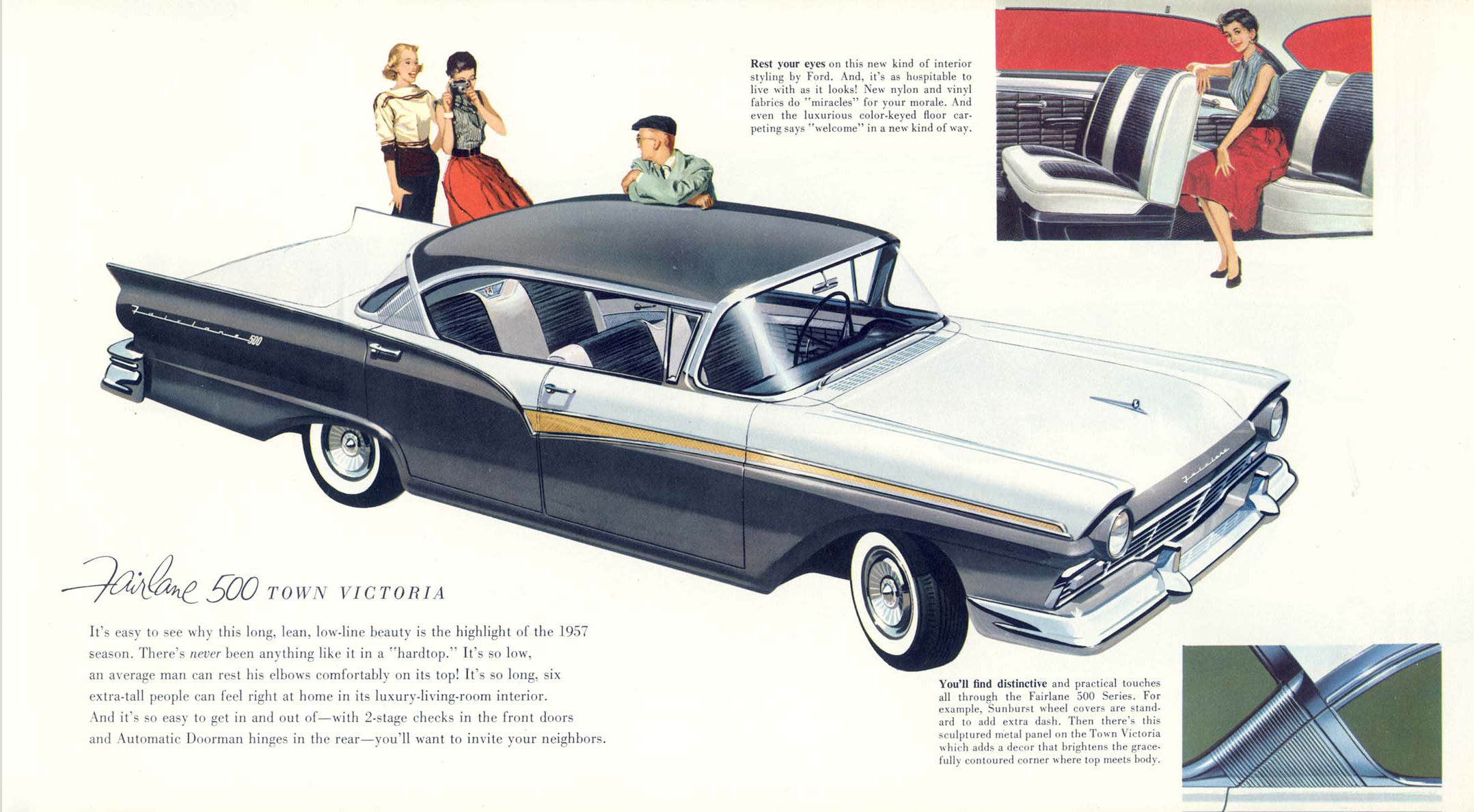 1957 Ford Fairlane 500 brochure
